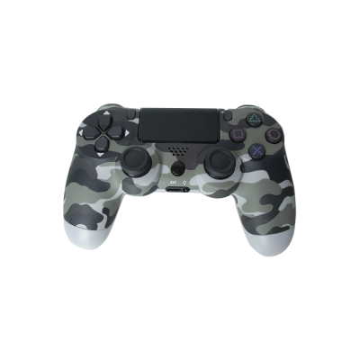 Controle Double-Motor Vibration Verde Claro Camuflado - PS4