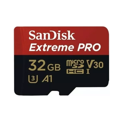 Cartão de Memoria SanDisk Extreme PRO MicroSDHC UHS-I, 32GB com Adaptador - SDSQCG-032G-GN6MA