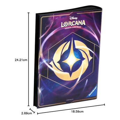 Portfólio Lorebook para Cartas - Disney Lorcana: Rainha Má