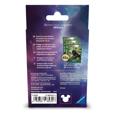 Protetor de Cartas Disney Lorcana - Ursula