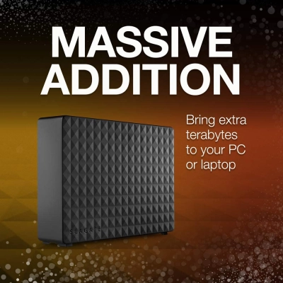 HD Externo Expansion Seagate 14TB STEB14000400 - Preto