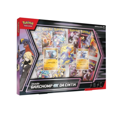 Box Coleção Garchomp EX da Cíntia - Pokémon