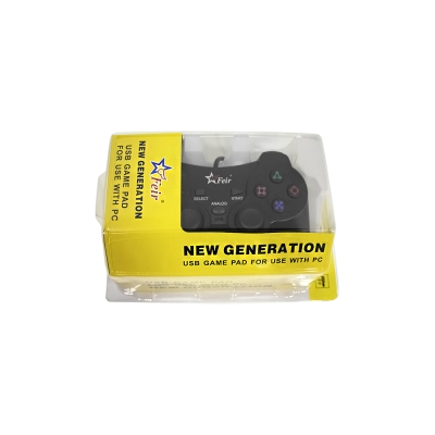 Controle Feir FR-202 PC Dualshock Analógico - Preto