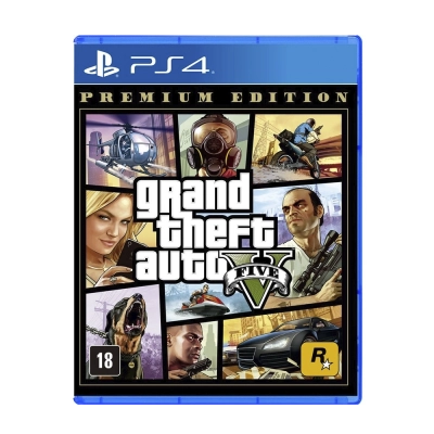 Jogo GTA 5: Premium Edition - PS4