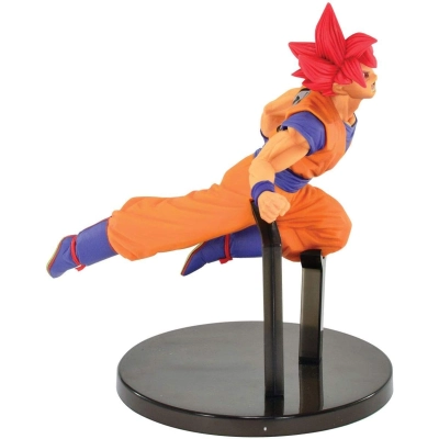 Boneco Dragon Ball Super Sayajin Goku God - Bandai 34613