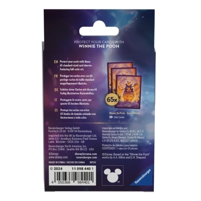Protetor de Cartas Disney Lorcana - Winnie The Pooh