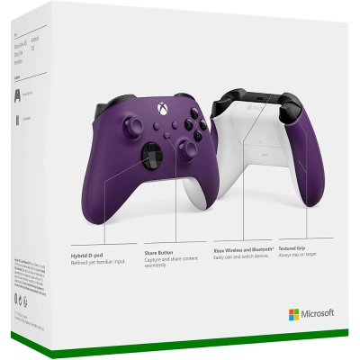 Controle Xbox Series X/S sem fio Astral Purple - Microsoft