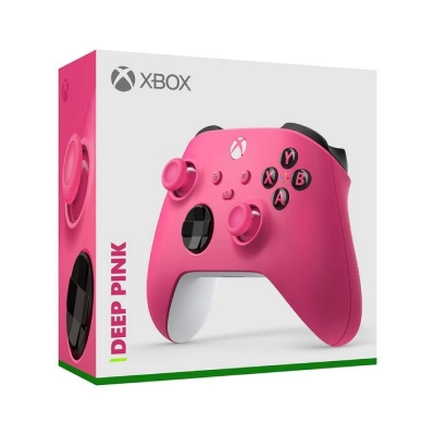 Controle Xbox Series X/S Deep Pink sem fio - Microsoft