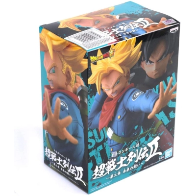 Boneco Dragon Ball Trunks do Futuro Super Sayajin - Bandai 20978