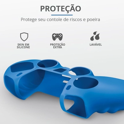 Skin Trust Controle PS5 - Azul