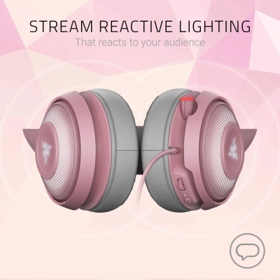 Headset Razer Kraken Kitty Edition - Rosa