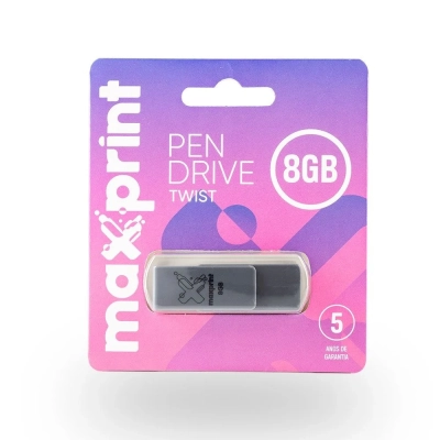 Pen Drive Maxprint 8GB - Twister