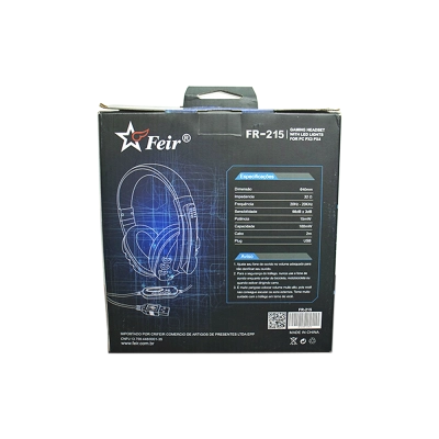 Headset F-215 USB Vermelho - Feir