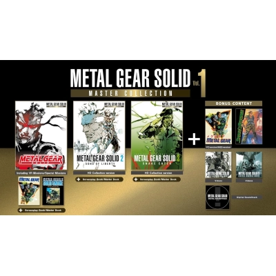 Jogo Metal Gear Solid: Master Collection Vol. 1 - Nintendo Switch