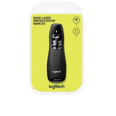 Apresentador com Laser Pointer R400 - Logitech