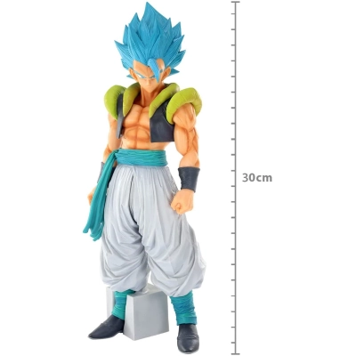 Boneco Dragon Ball Super Master Stars Piece The Gogeta Saiyan Blue - Bandai 20315