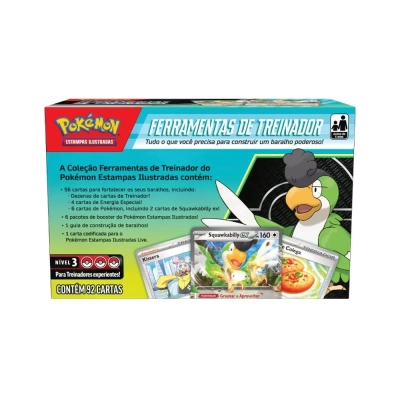 Box Pokémon Ferramentas de Treinador - Squawkabilly Box Pokémon Ferramentas de Treinador - Squawkabilly