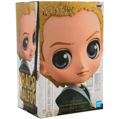 Boneco Draco Malfoy Uniforme Quadribol Harry Potter - Bandai 24785