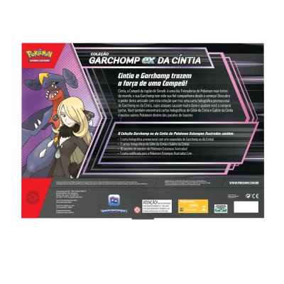 Box Coleção Garchomp EX da Cíntia - Pokémon