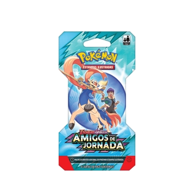 Blister Unitário Pokémon Escarlate e Violeta: Amigos de Jornada - Zacian