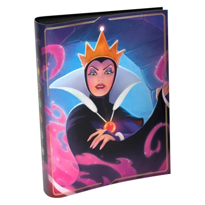 Portfólio Lorebook para Cartas - Disney Lorcana: Rainha Má