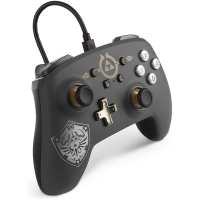 Controle Zelda Hylian Shield Power A - Nintendo Switch