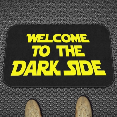 Tapete Decorativo Welcome To The Dark Side