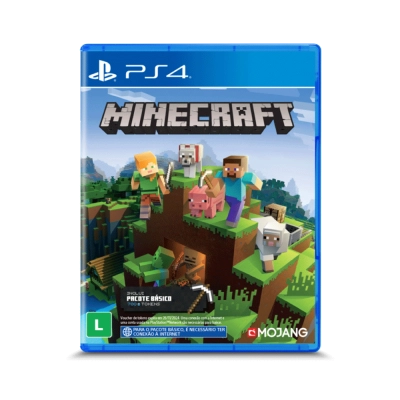 Jogo Minecraft Starter Collection - PS4