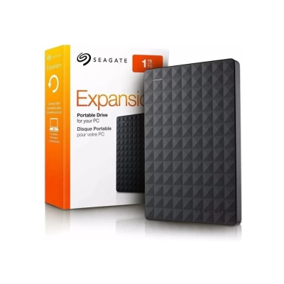 HD Externo Expansion Seagate 1TB STEA1000400 - Preto
