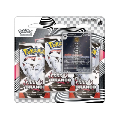 Blister Triplo Pokémon Escarlate e Violeta: Fogo Branco - Gothitelle
