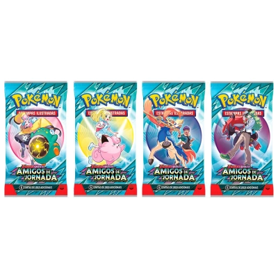 Box Pokémon Escarlate e Violeta - Amigos de Jornada