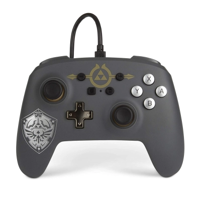 Controle Zelda Hylian Shield Power A - Nintendo Switch