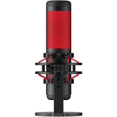 Microfone Gamer HyperX USB Quadcast HX-MICQC-BK - Preto