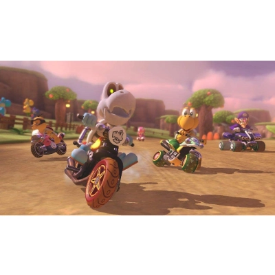 Console Nintendo Switch Oled + Jogo Mario Kart 8 Deluxe + Voucher Nintendo Switch Online 3 Meses