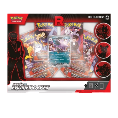 Box Pokémon Coleção EX: Equipe Rocket - Nidoking