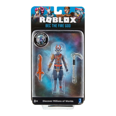 Boneco Roblox Bec The Fire God Cód: 2222