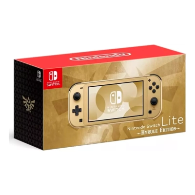 Console Nintendo Switch Lite - Hyrule Edition - Versão Japonesa