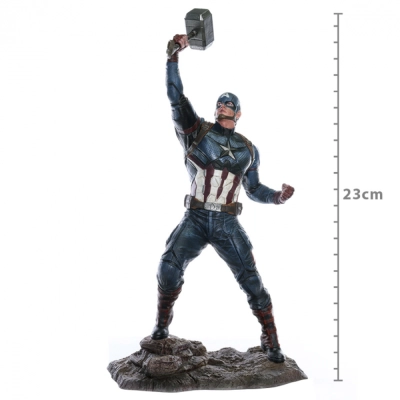 Boneco Marvel Vingadores Ultimato Capitão América - Diamond Select Toys