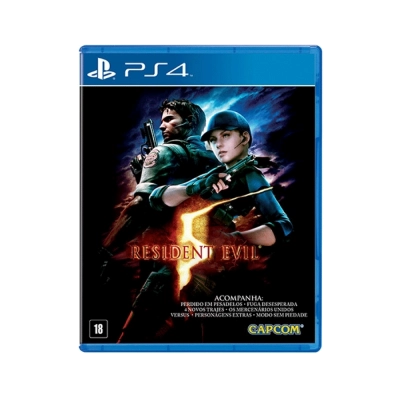 Jogo Resident Evil 5 - PS4