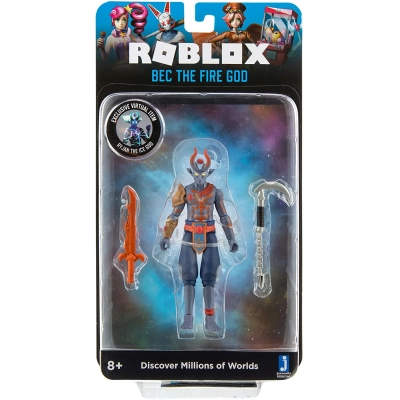 Boneco Roblox Bec The Fire God Cód: 2222