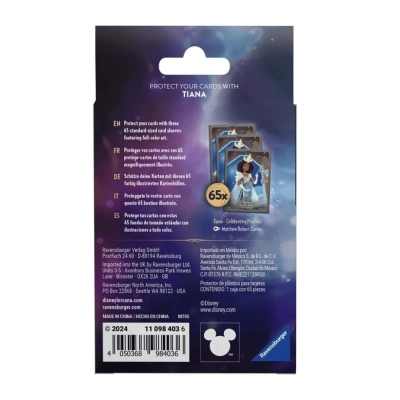 Protetor de Cartas Disney Lorcana - Tiana