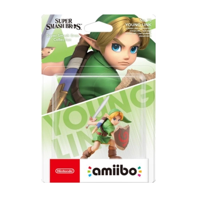 Amiibo Young Link No70 - Super Smash Bros.