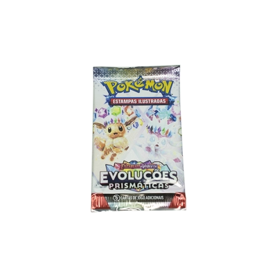 Blister Unitário Pokémon: Escarlate e Violeta - Evoluções Prismáticas