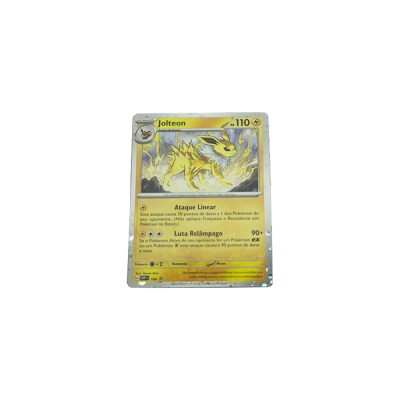 Blister Quádruplo Pokémon Escarlate e Violeta: Evoluções Prismáticas - Jolteon