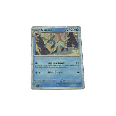 Blister Triplo Pokémon Escarlate e Violeta: Evoluções Prismáticas - Glaceon