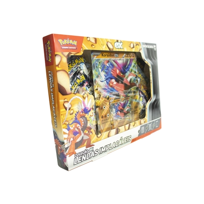 Box Coleção Pokémon EX Lendas Implacáveis: Koraidon EX