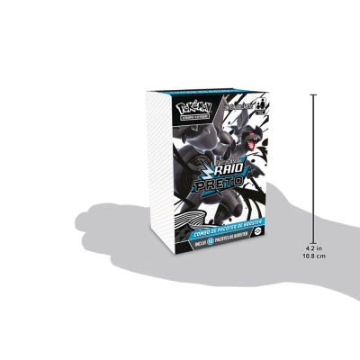 Box Pokémon Escarlate e Violeta - Raio Preto