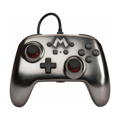 Controle Mario Silver Power A - Nintendo Switch