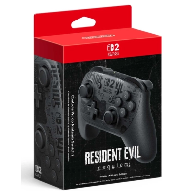 Controle Pro Nintendo Switch 2 - Edição Resident Evil Requiem