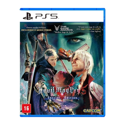 Jogo Devil May Cry 5: Edição Especial - PS5 Jogo Devil May Cry 5: Edição Especial - PS5
